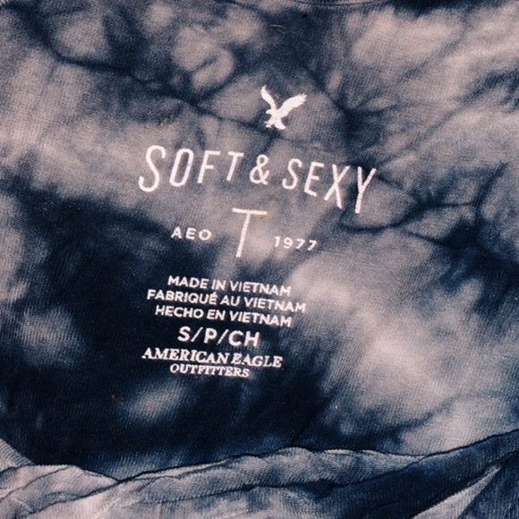 Blurb Tie Dye Off Shoulder Top - Picture 3 of 4